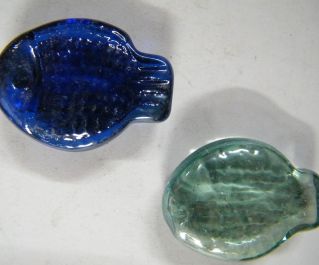 Стеклянные фигурки для декора 300г. (в сеточке) (KL0207)