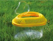 Аквариум-переноска для рептилий в форме капли 21x16x13 см (Q1-A)