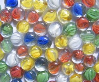 Стеклянные шарики для декора 300г. (в сеточке) (KL0109)