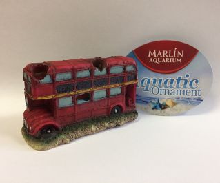 Декорация для аквариума Затонувший автобус (MJA-047) купить