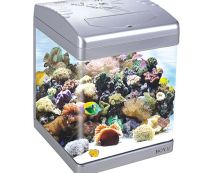 Аквариум серебристый, 31л, фильтр 4 Вт, светильник 11/13Вт. (ASD-320LD silver)