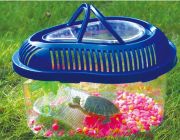 Аквариум-переноска для рептилий в форме капли 27x20.5x16.5см. (Q2)