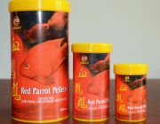 AQUAV Red Parrot Pellets (Гранулы для рыб «Красный попугай») Баночка 100мл (RPP-100)