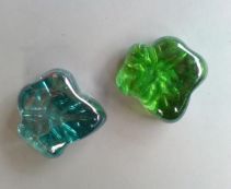 Стеклянные фигурки для декора 300г. (в сеточке) (KL0201)