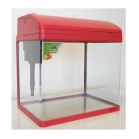 BOYU Аквариум красный 37л, фильтр 7Вт (MR-410 red)