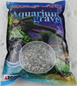 Грунт для аквариума серо-зеленый микс 0,6-1,5см (3кг.) (KL0913)